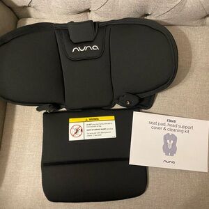 NIB Nuna Rava Replacement Car Seat Cover (Caviar)